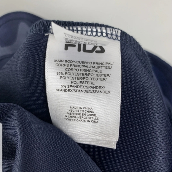 Fila Men's Active Gym Track Pants Sweatpant Blue Navy Peacoat XLarge NWT - Picture 7 of 7